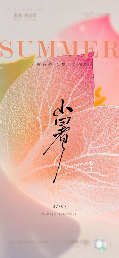 源文件下载【享设计】搜索编号：41100037434028417【小暑】