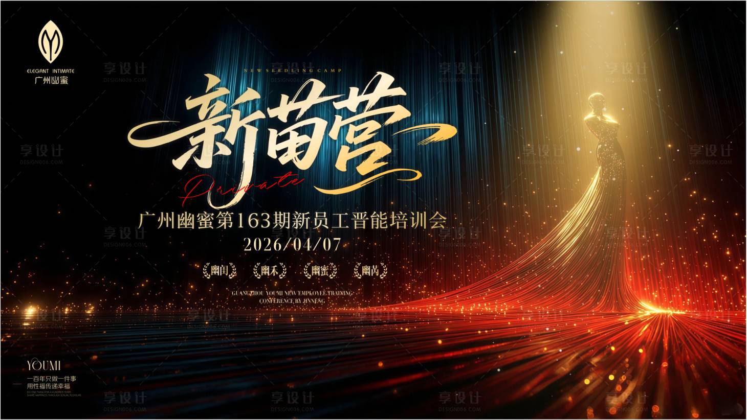 源文件下载【享设计】搜索编号：19150037746958590【新员工培训主视觉背景】