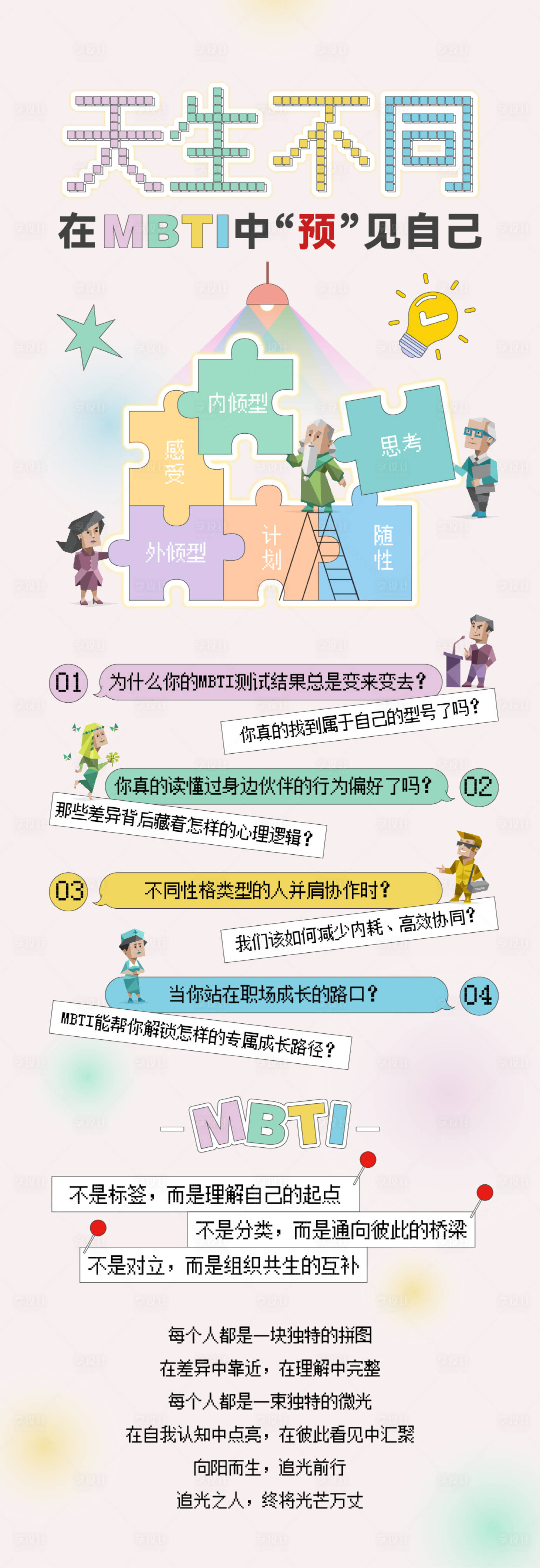 源文件下载【享设计】搜索编号：83060037921993444【mbti长图】