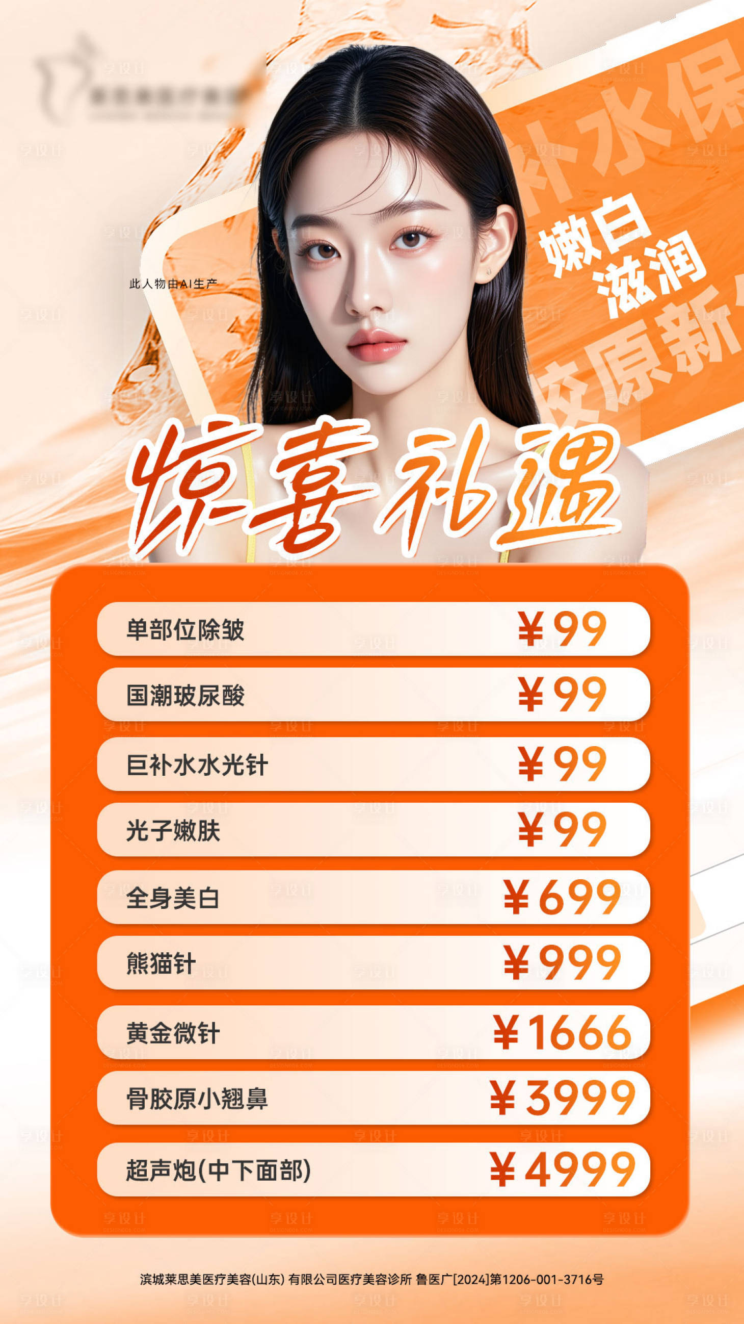 源文件下载【享设计】搜索编号：10860037040669248【医美海报】