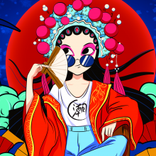 茗小妹头像