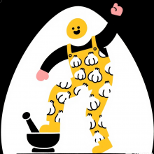 鸡蛋爱捣蒜头像