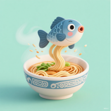 一鱼拉面头像