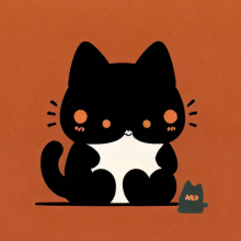 猫咪设计师头像