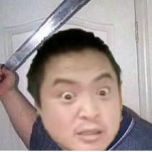 帅到被人砍头像