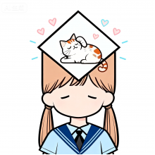 我脑子有猫头像
