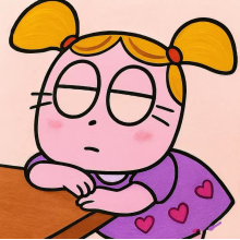 发霉的木偶头像